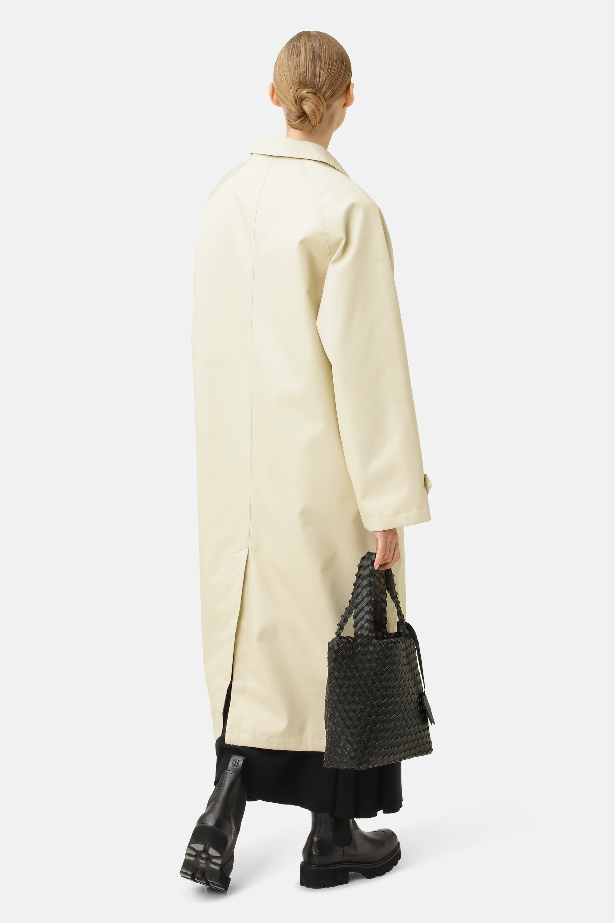 Ilse Jacobsen Hornbæk Rain COTTON RAIN COAT Coat 132 Bleached Sand